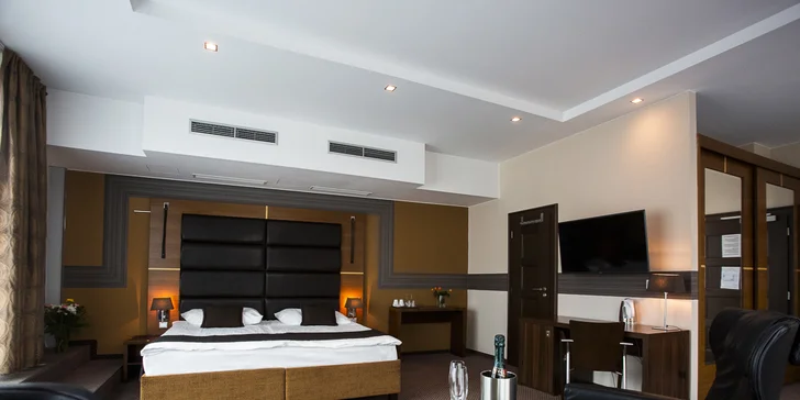 Takhle vypadá apartmán.