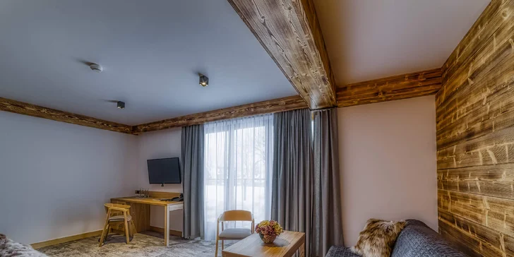 Najdete tu všechno, co budete potřebovat, nechybí ani trezor nebo minibar. 