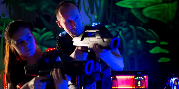 Zapařte si ve všední den v Laser Aréně: hra pro 1–5 osob