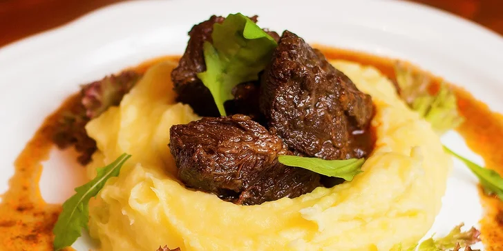 4-chodové degustačné menu v Hoteli Hradná brána****
