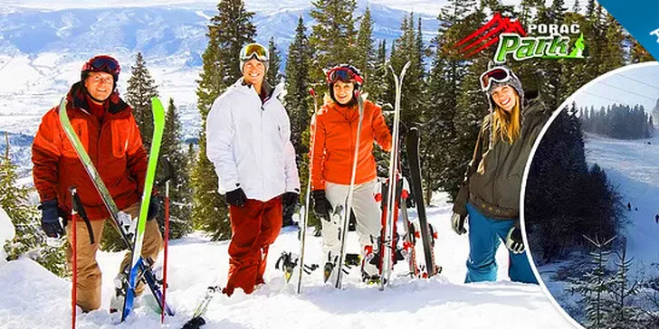 Celosezónny prenosný skipas v Ski centre Porač Park - Poráčska dolina