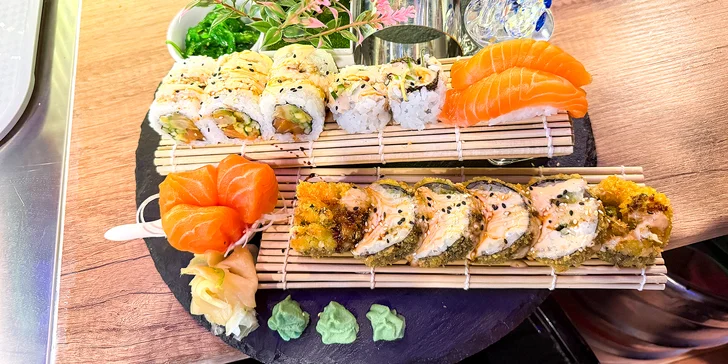 Zážitkové degustačné sushi sety pre 2 až 7 osôb