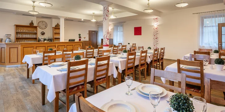 Tady vás čeká čtyřchodové menu plné dobrot!