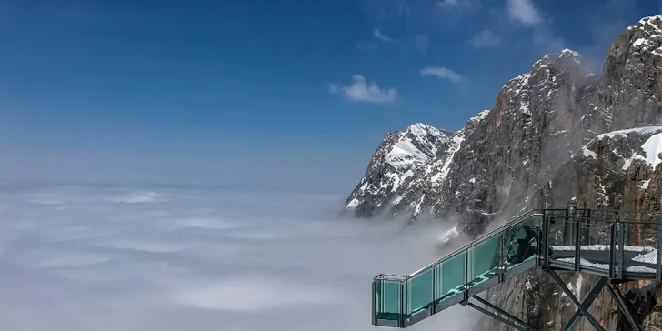 Když budete mít dost odvahy, a ocitnete se díky této vyhlídce ve volném prostoru mezi alpskými vrcholy.
