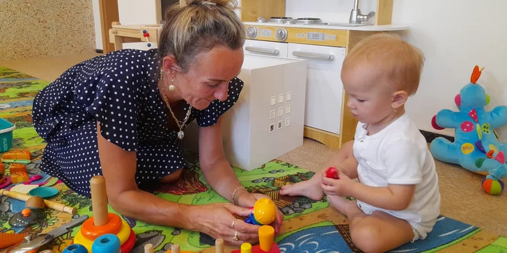 Dětský koutek v Holešovicích: hlídání vč. coworkingu, lekce angličtiny pro děti od 1,5 roku