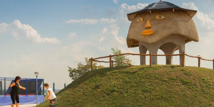 Skákací polštář nadchne všechny žabáky.