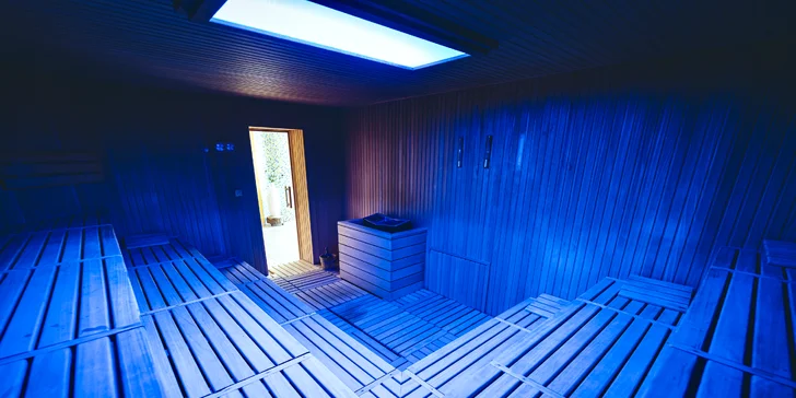 Tešte sa na fínsku, chromoterapeutickú, tureckú a aróma parnú saunu.
