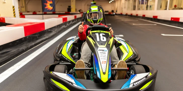 GAME OF KARTS: Jazda na elektrickej motokáre kombinovaná s videohrou