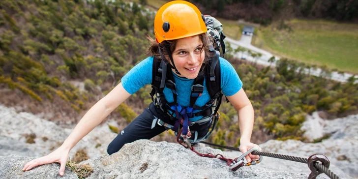 Jednodenní Via Ferrata pro jednu osobu v Bechyni