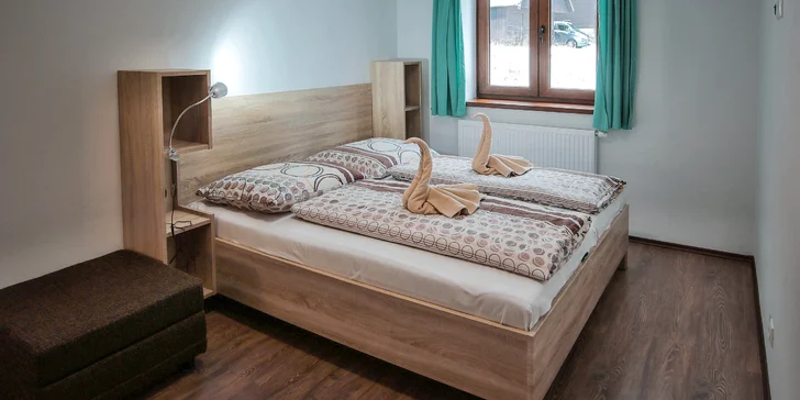  Relax a pohodlie si užijú aj ľudia so zdravotným znevýhodnením, dva apartmány disponujú bezbariérovým prístupom (na fotke apartmán 4).