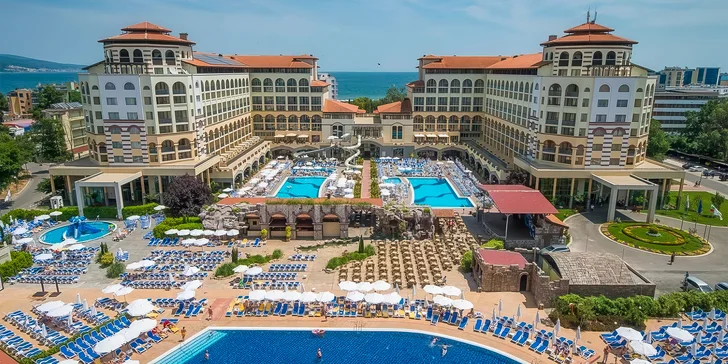 Bulharsko: 4* hotel Melia Sunny Beach Resort, all inclusive, klub Čedog, letecky