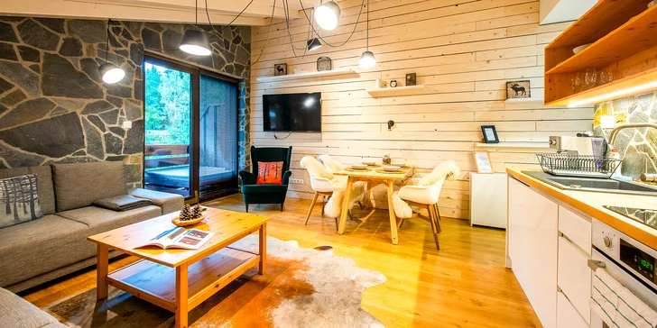 Novopostavený apartmán na Táľoch pre 5 osôb