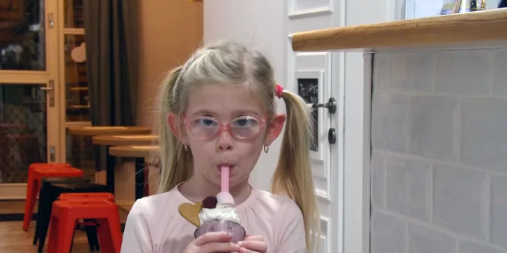 Mlsat budou rády i děti s dětským milkshakem Medvídkem.