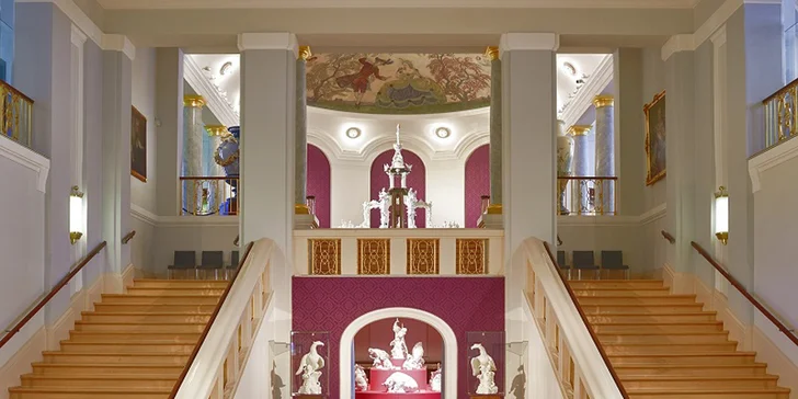 Míšeňské muzeum porcelánu - míšeňský porcelán je světovým pojmem. Několik staletí výroby porcelánu ve zdejší manufaktuře obdivuje celý svět.