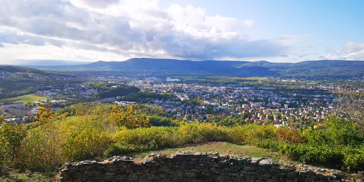 Výhledy z hradu jsou kouzelné. 