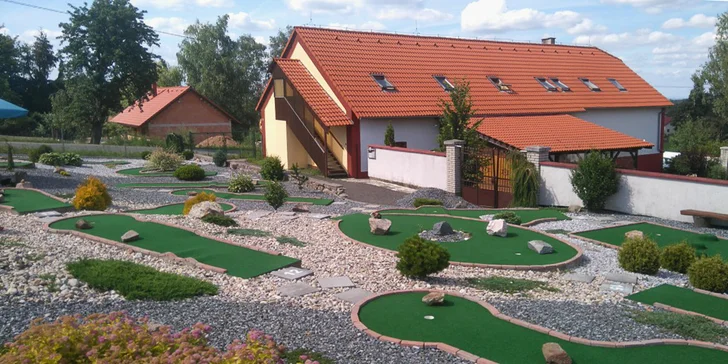 Aktivní dovolená u CHKO Železné hory: polopenze, minigolf i wellness