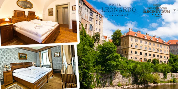 Luxusní pobyt přímo v centru Českého Krumlova