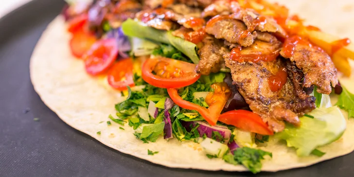 Malý alebo extra XXL kebab v tortille