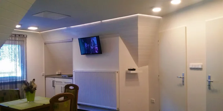 Zcela nové podkrovní apartmá Economy 