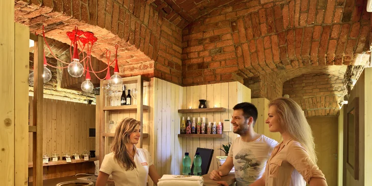 Ve wellness centru je také fresh bar.
