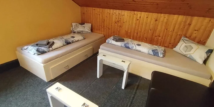 Po večeři si odpočinete v pokoji standard,