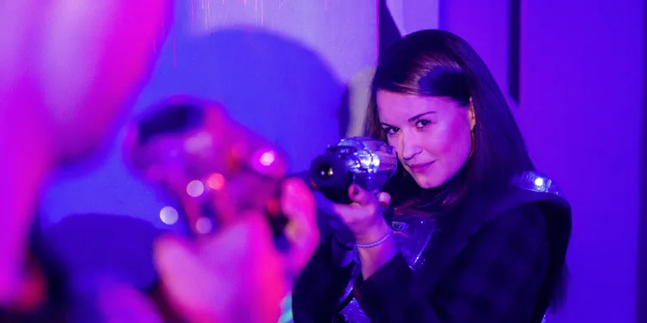 Mají tu nejnovější systém od Laserforce. 