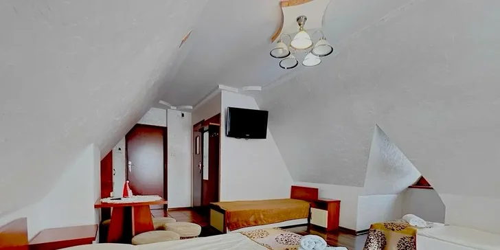 Štvorlôžková izba s balkónom