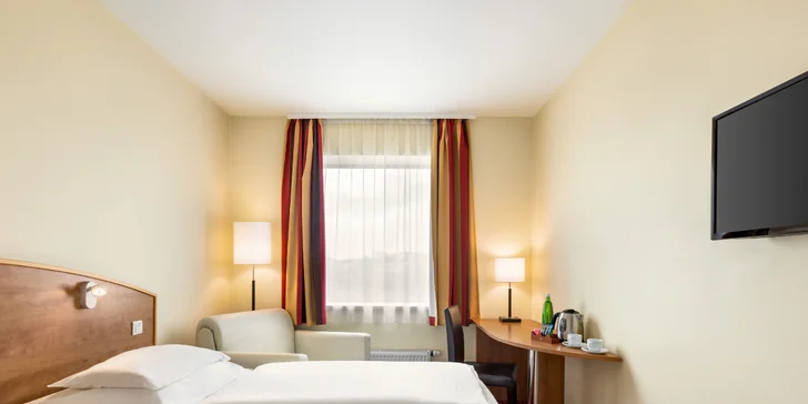 Připraven pro vás bude klimatizovaný pokoj Comfort s dvoulůžkem či oddělenými lůžky a možností přistýlky. 