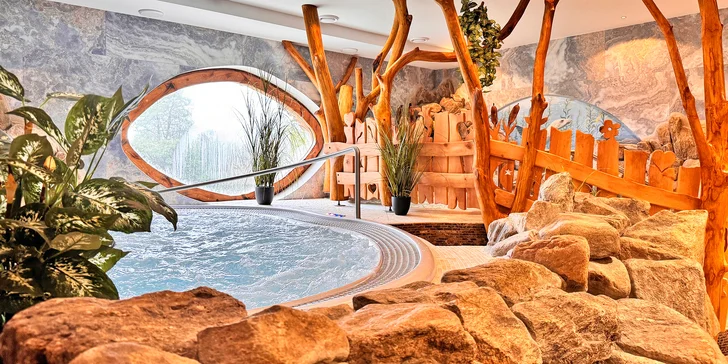 Wellness v Pekle Čertovina: 60 alebo 90 minút rajského relaxu, aj variant s večerou alebo masážou pre dvoch