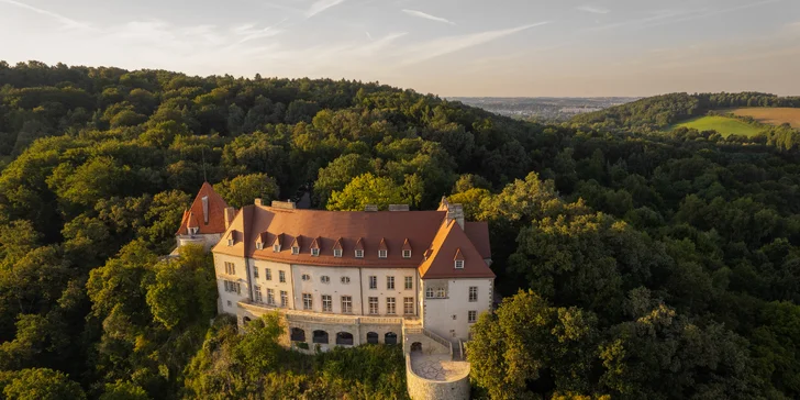 Michelinem oceněný 5* zámek: panoramatický výhled na Krakov, snídaně i polopenze