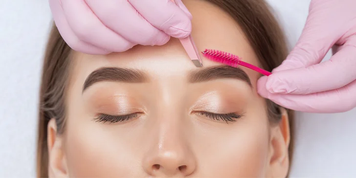 Laminácia obočia, lash lifting, nové mihalnice alebo masáž tváre