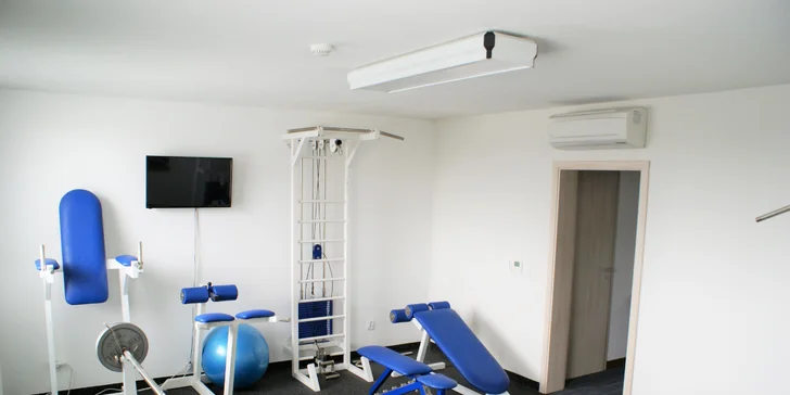 Díky neomezenému vstupu do fitness centra se budete moci i během odpočinkového pobytu udržet ve formě.