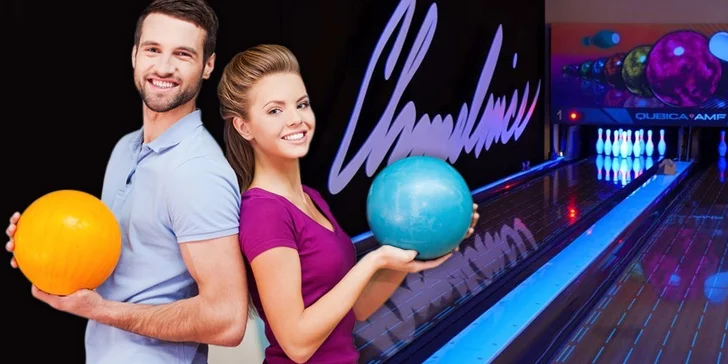 Hodina bowlingu a pivo v Bowling Baru Chmelnice