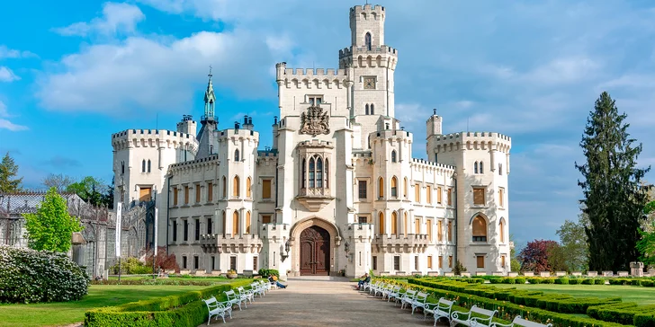 4* relax v Hluboké nad Vltavou se snídaní či polopenzí, novým wellness i koupelí