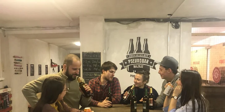 V průběhu akce je možné se občerstvit v Pseudobaru.