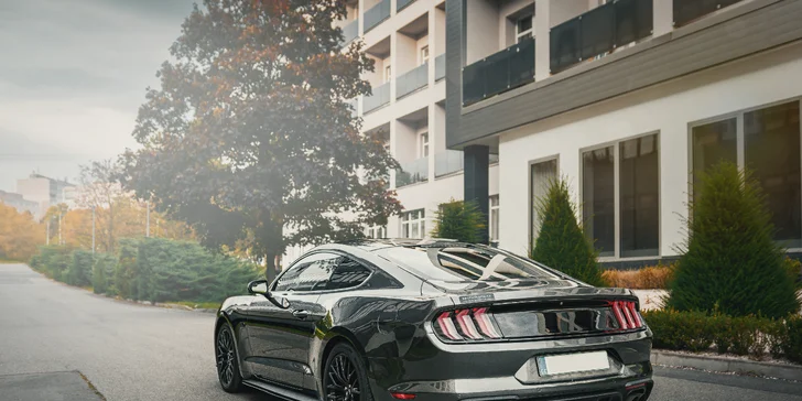 Ford Mustang GT 5.0 V8, 470 koní, manuální řazení, zadní náhon