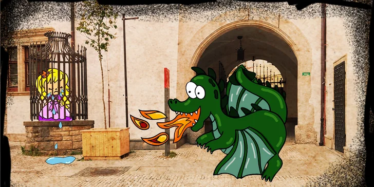 Hon na draka: Pomozte zachránit princeznu před zlým drakem!