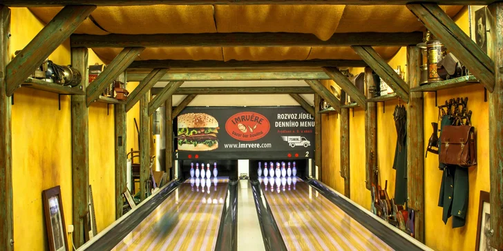 Bowling si zahrajete ve velmi originálním prostředí.