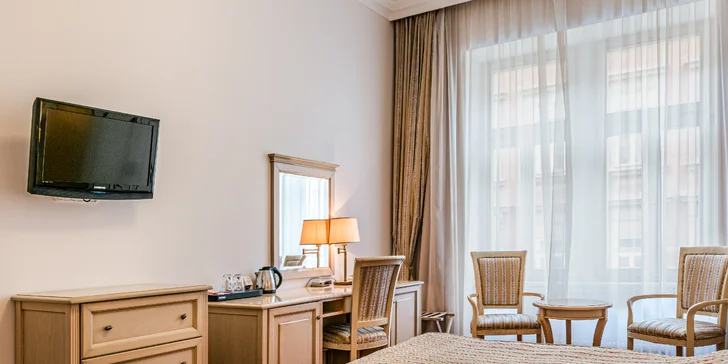 Pripravená pre vás bude dvojlôžková izba Comfort alebo priestrannejšia Deluxe.