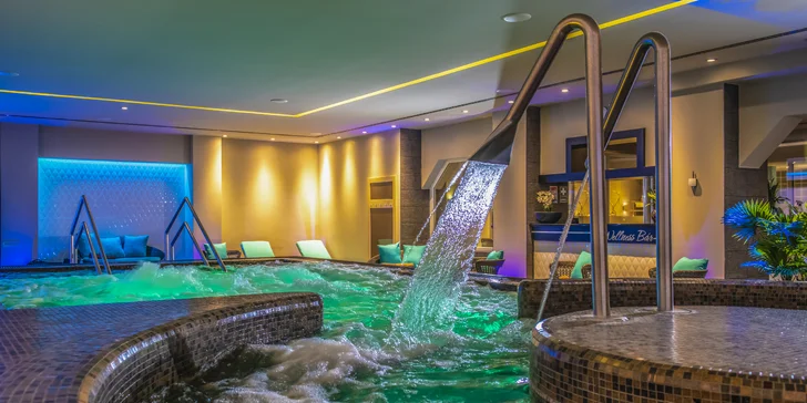 Užijete si tu božský relax v hotelovej wellness oáze. 