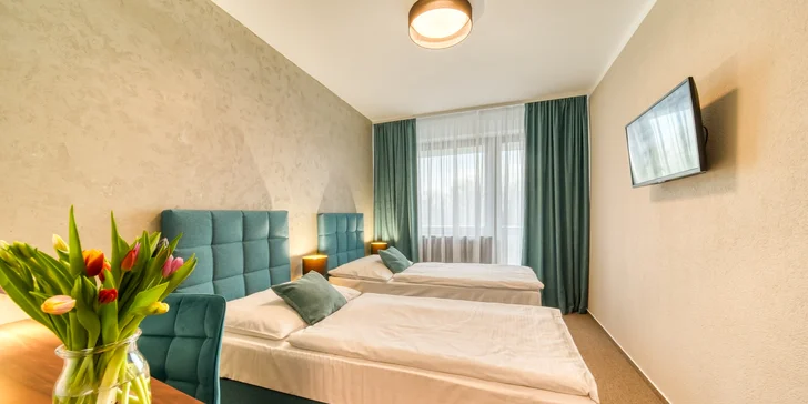 Na izby vás budú čakať župany a papuče, v ktorých môžete zájsť do wellness centra.

