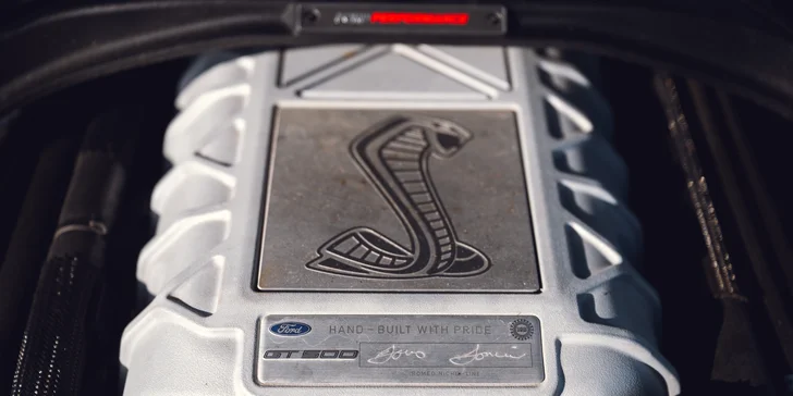 GT500 SHELBY, 5.2 V8 kompresor = 770 brutálních koní 