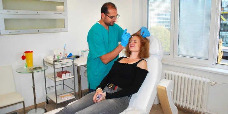 Aplikace je časově nenáročná, provádí se ambulantně a postačí jedna návštěva.