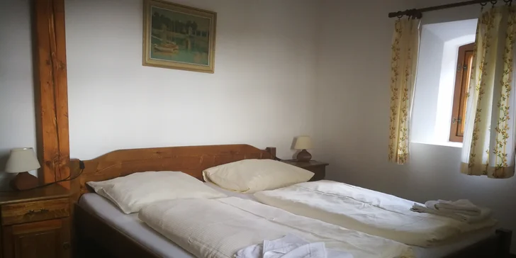 Stačí se ubytovat v rodinném penzionu Viktorka. 