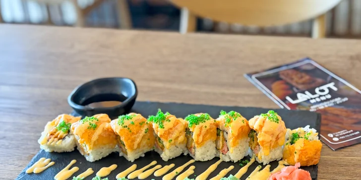 Dáte si pořádnou nálož sushi?