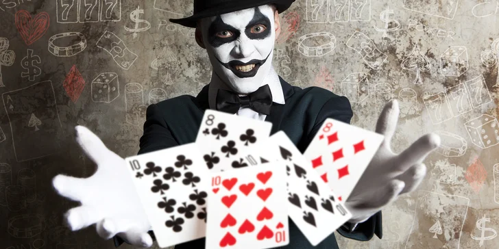 Úniková hra Hugovo casino pro 3 nebo 4 hráče
