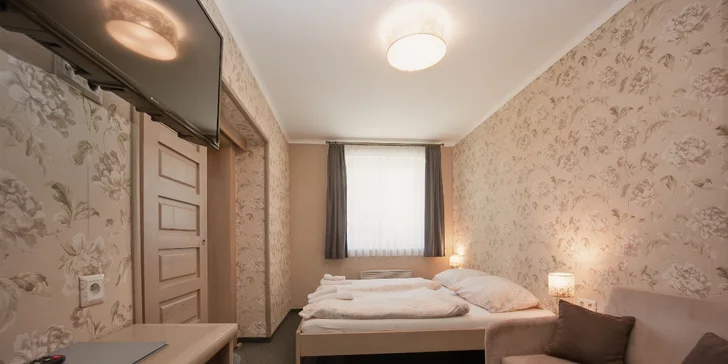Wi-Fi připojení je samozřejmostí v celém hotelu.