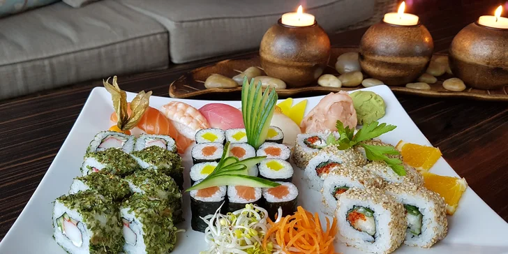 Jesenný sushi set (32 kúskov) v TOP Reštaurácii SUSHIHANIL