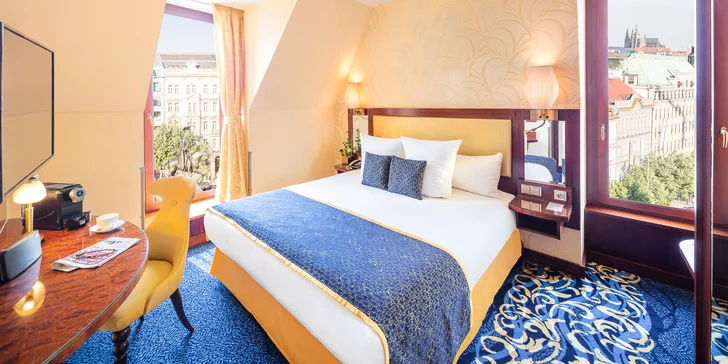 Ubytujte se v honosném hotelu Occidental Praha Wilson, jenž stojí v samém srdci hlavního města. 