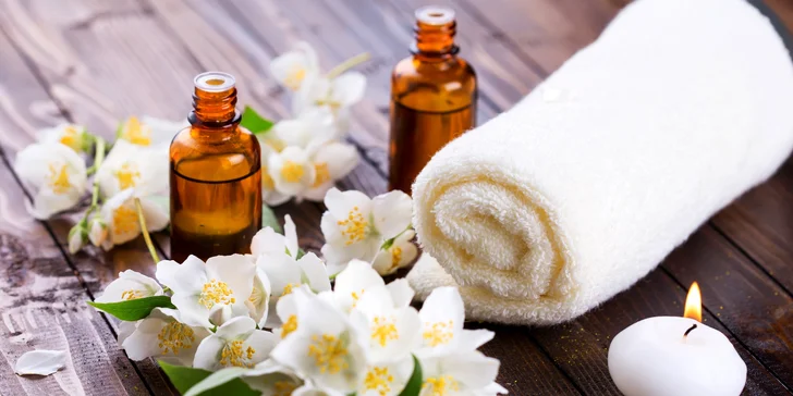 Aromaterapeutická masáž s oleji Nobilis Tilia v délce dle výběru